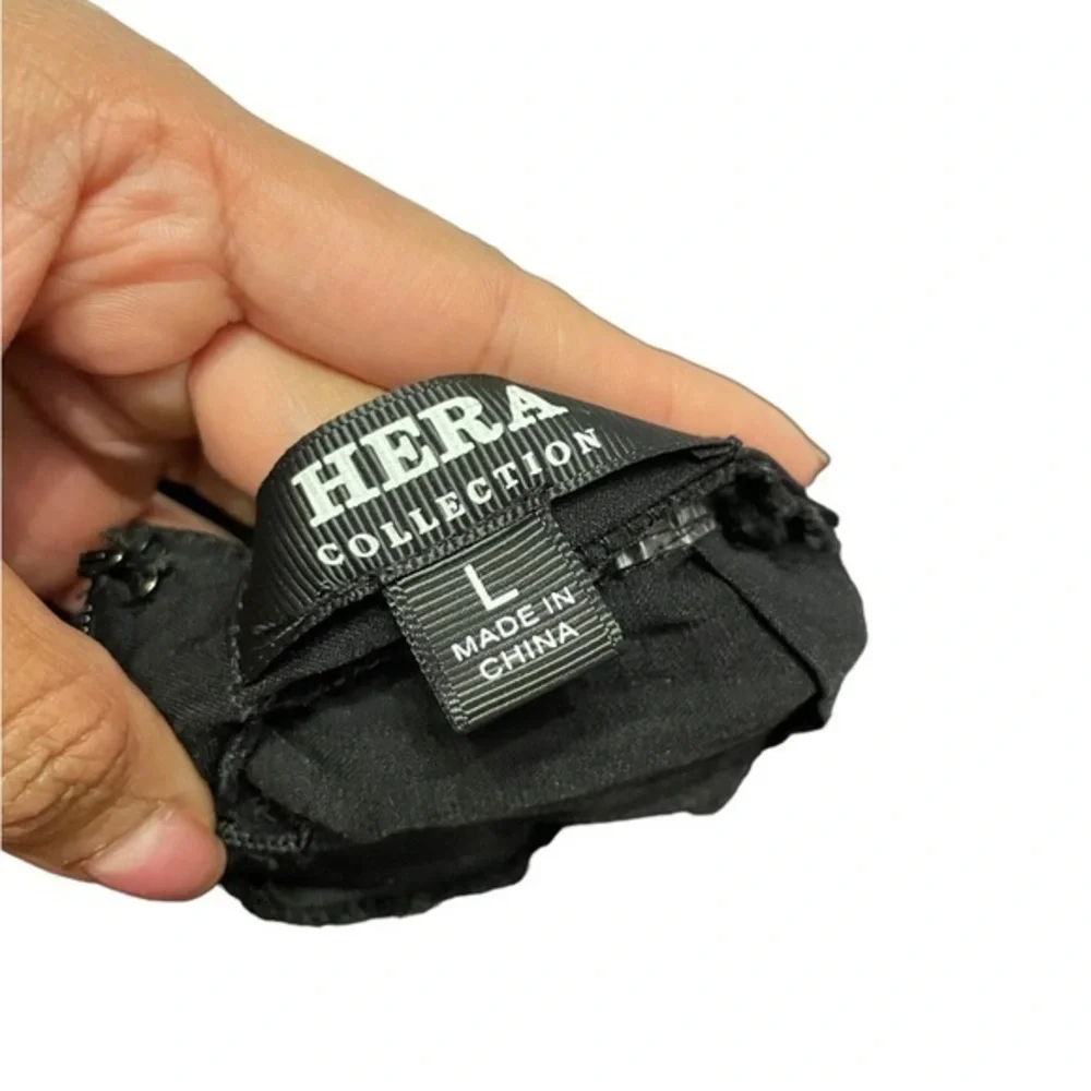 Hera Collection Black Jumpsuit size‎ large - Picture 4 of 5